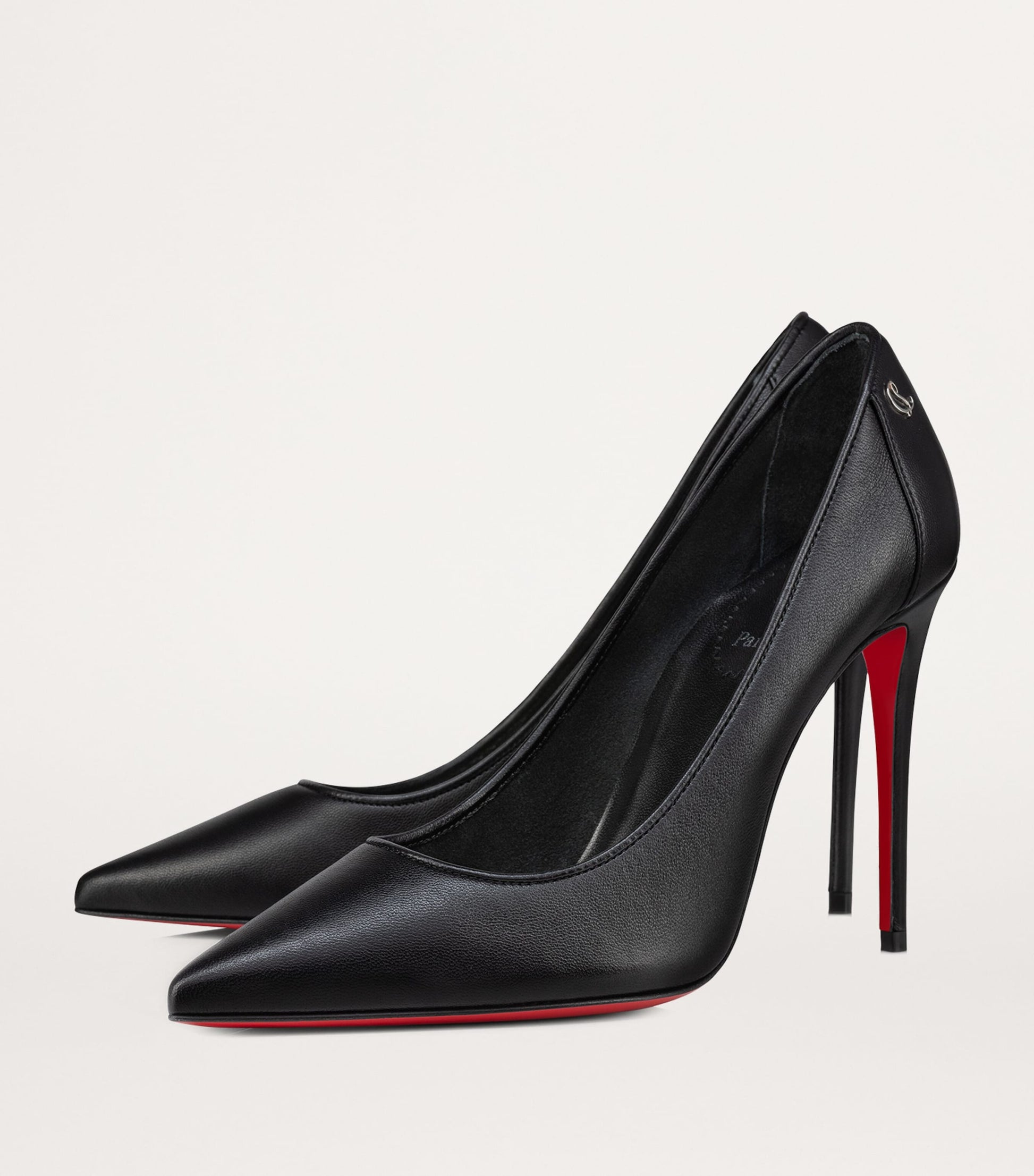 Christian Louboutin Black Sporty Kate Nappa Pumps 100