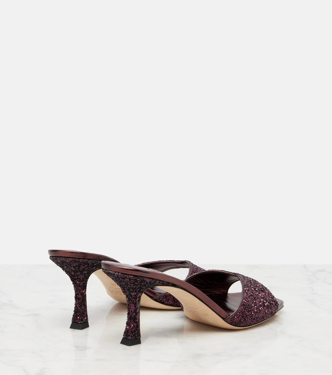 Jimmy Choo - Skye 70 glitter mules