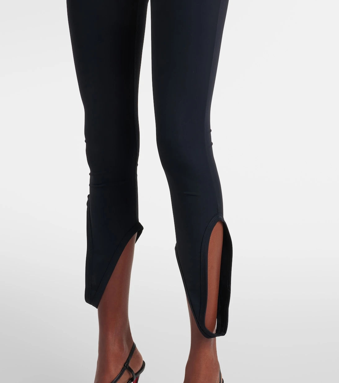 Courrèges - Jersey capri pants