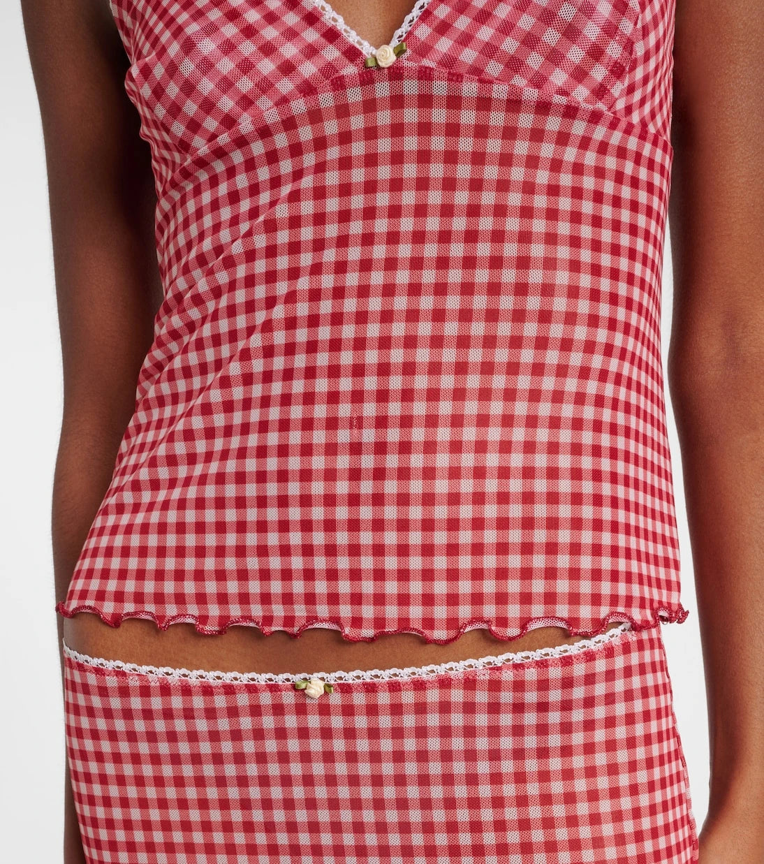 Bananhot - Solay gingham tank top