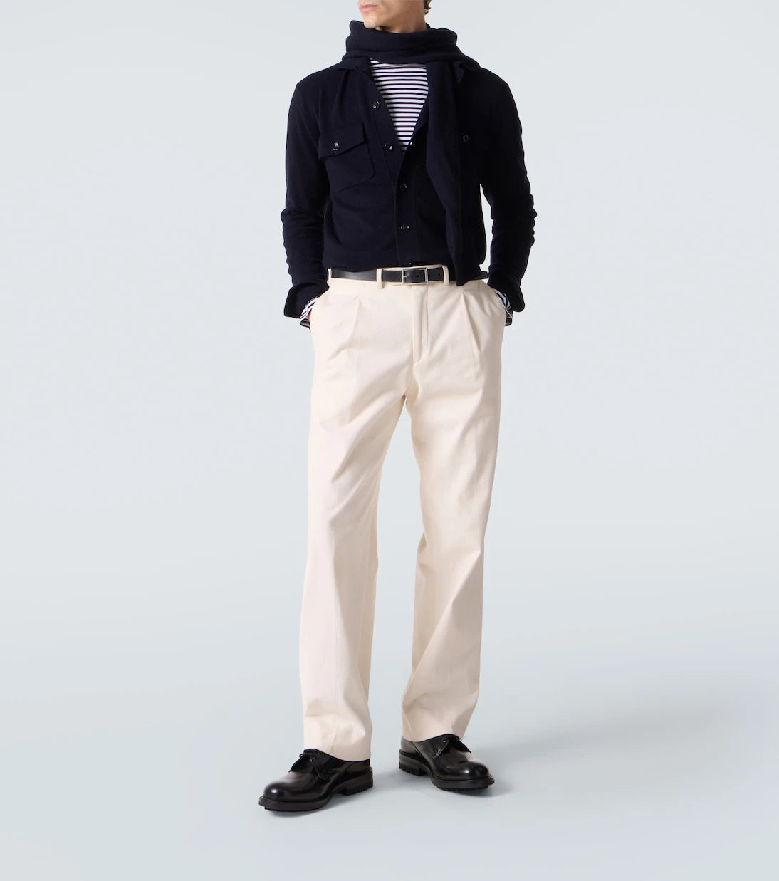 Allude - Wool and cashmere overshirt