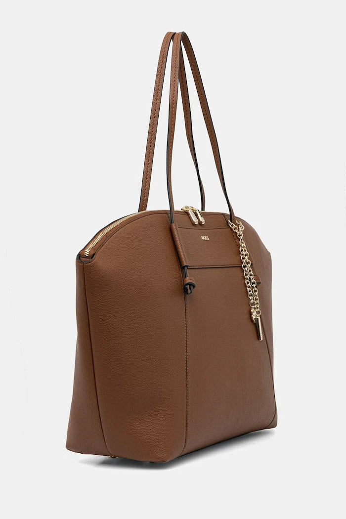 BOSS kadın suni deri alışveriş çantası SALLEY TOTE