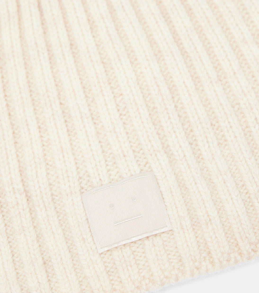 Acne Studios - Face ribbed-knit wool beanie