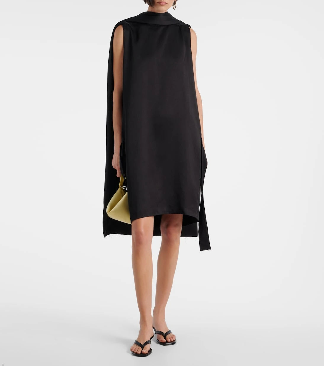 Toteme - Cocoon deconstructed satin minidress