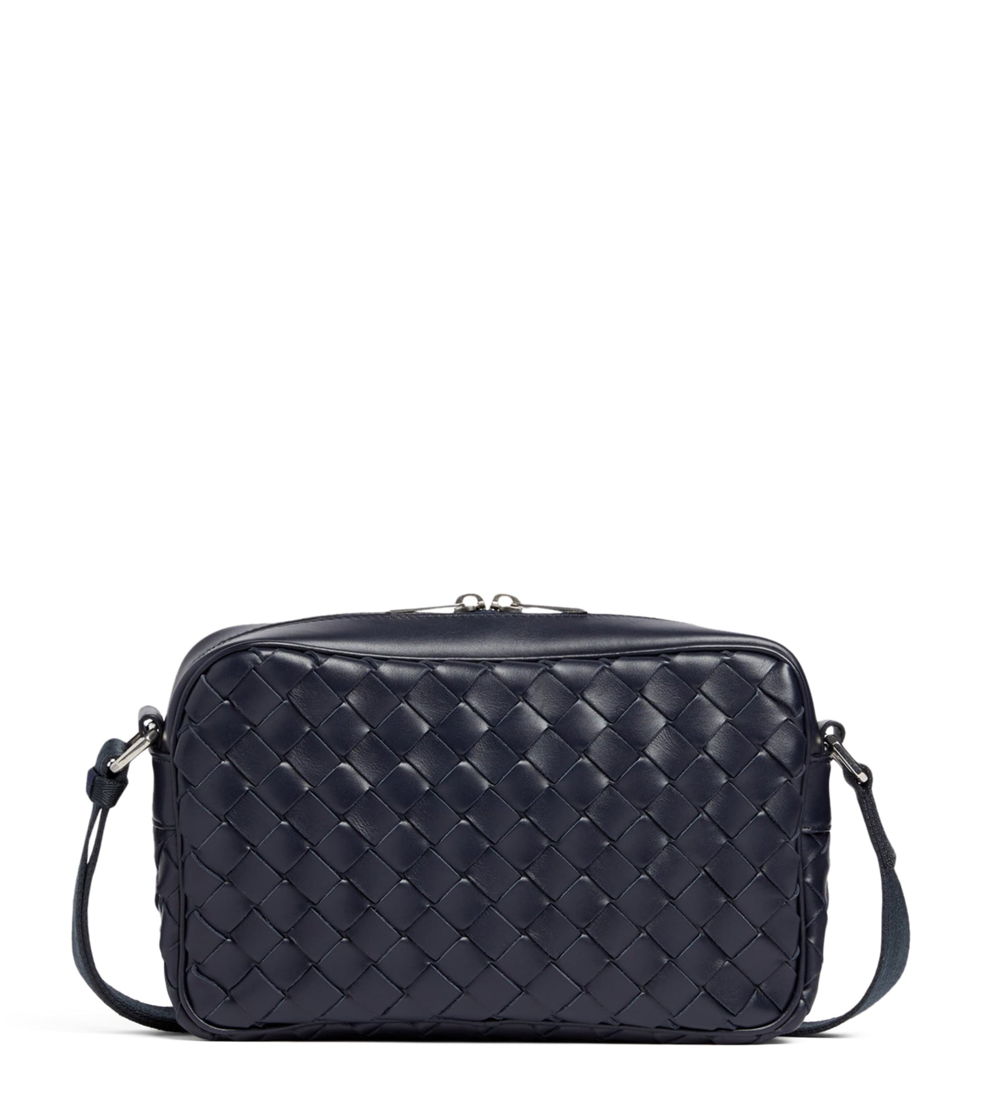 Bottega Veneta Small Leather Classic Intrecciato Camera Bag