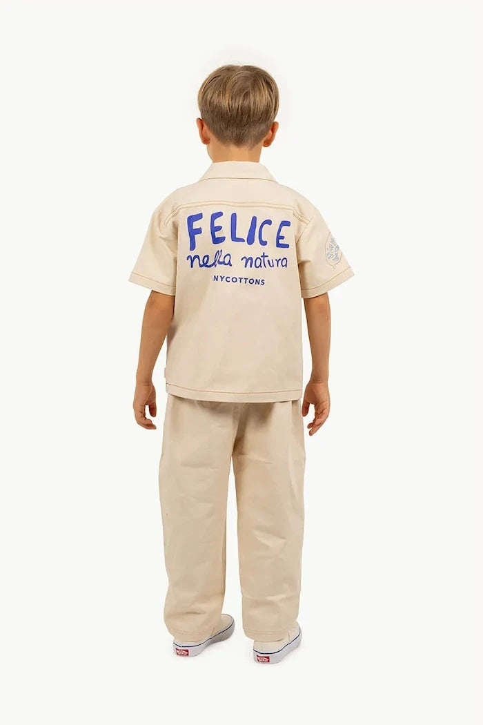 Tinycottons ARTSY TREE SHIRT Çocuk Pamuklu Gömlek