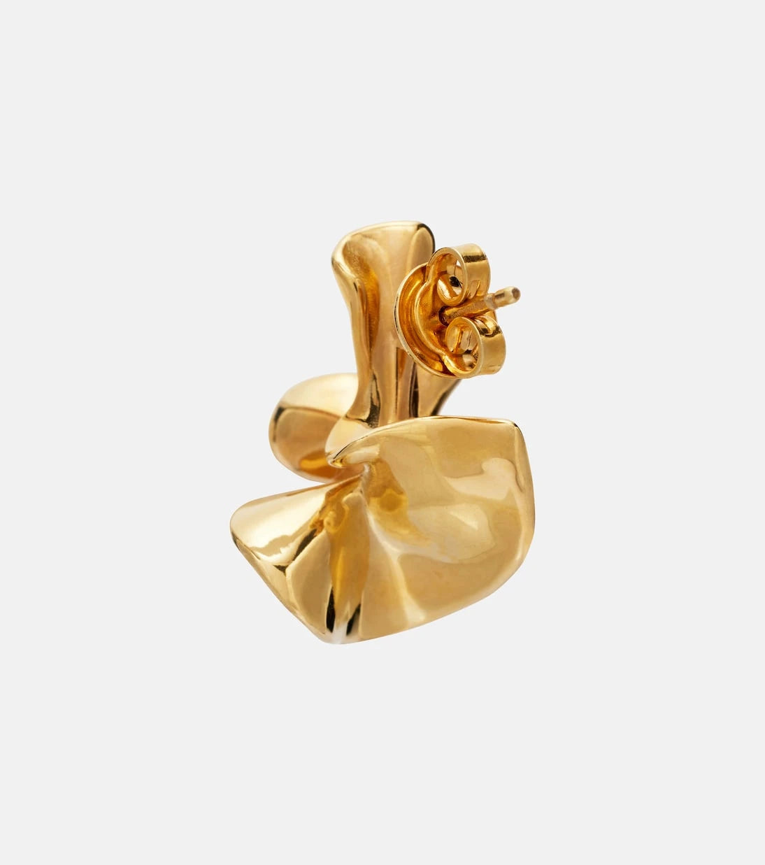 Bottega Veneta - Anemone Small gold-plated earrings