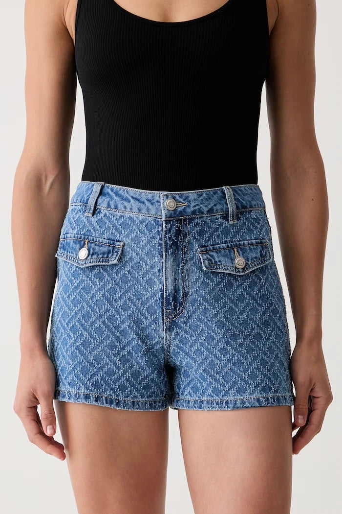 Morgan kadın denim kısa şort SHOCHAM