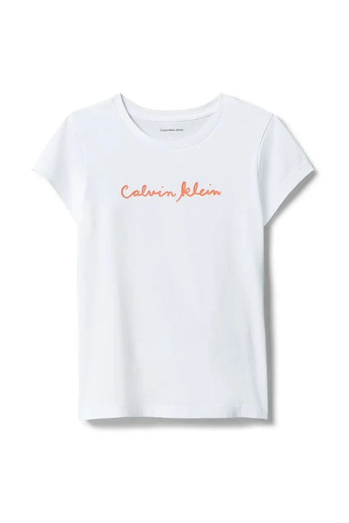 Calvin Klein Jeans Çocuk Pamuklu Tişört