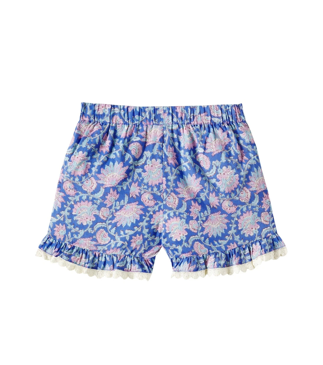 Louise Misha - Printed cotton voile shorts