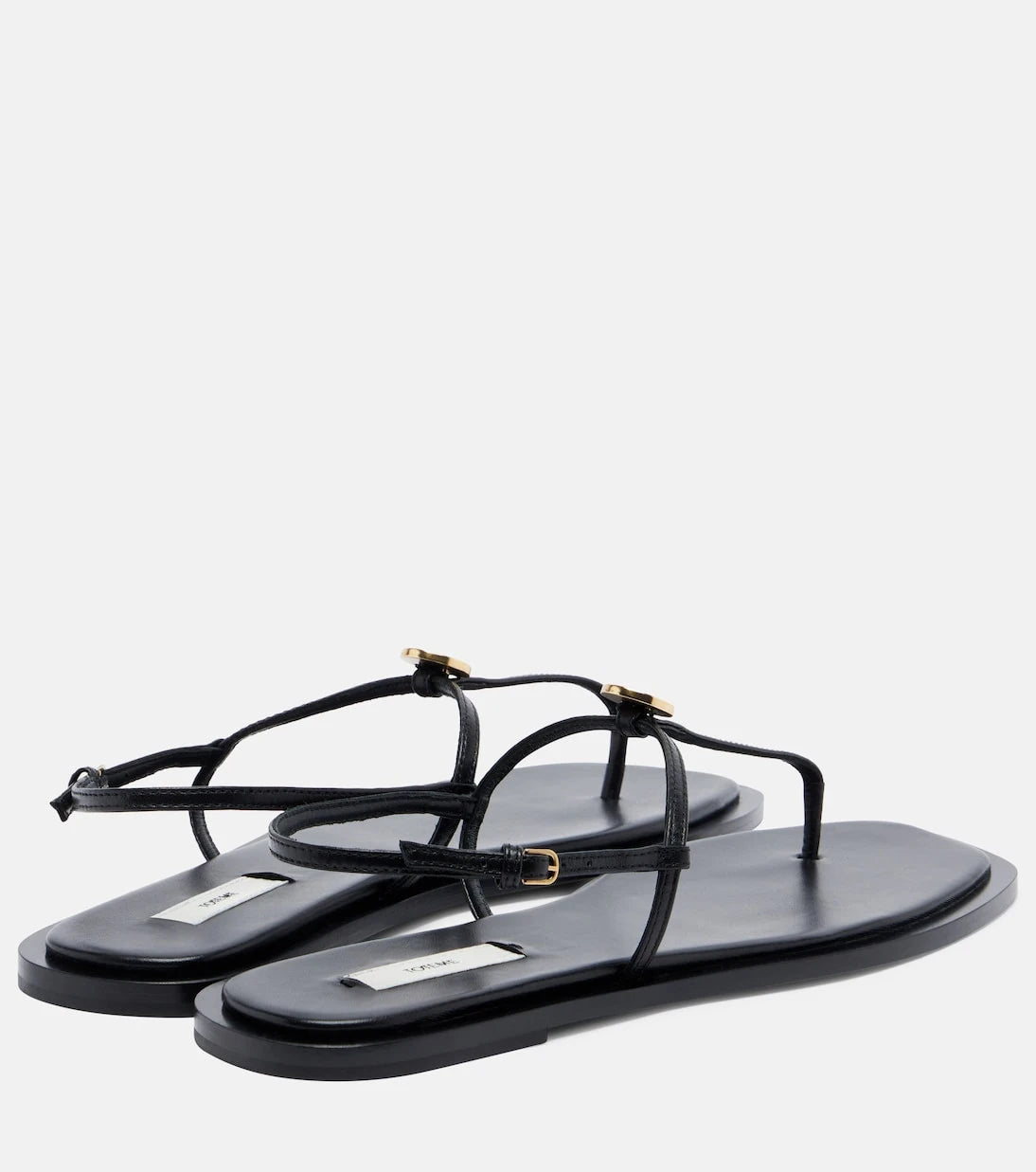 Toteme - Leather thong sandals