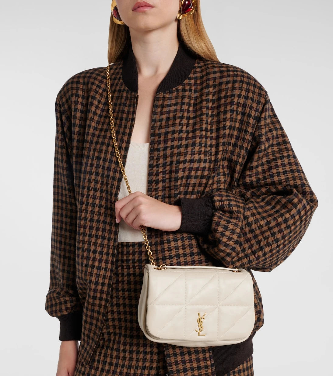 Saint Laurent - Jamie 4.3 Mini leather crossbody bag