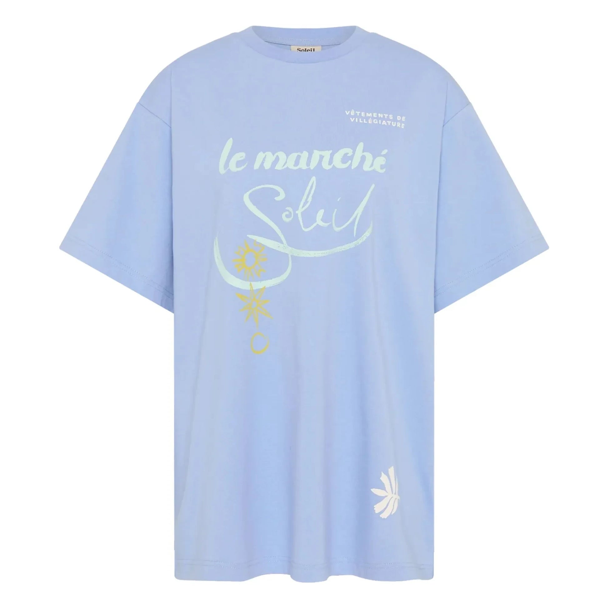 Soleil Soleil - Le Marché T-Shirt | Blue