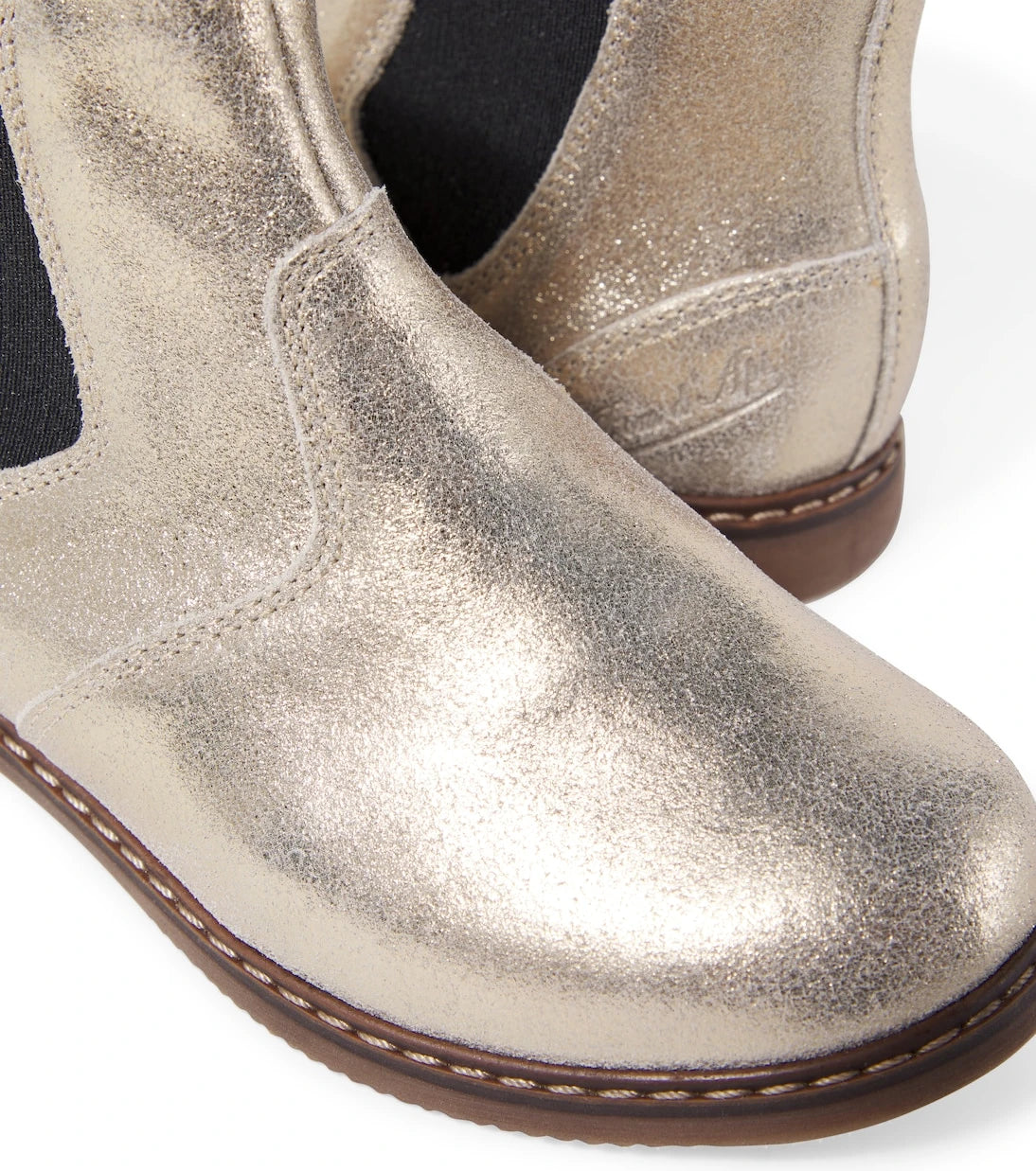 Pom d'Api - City Jodzip metallic leather Chelsea boots