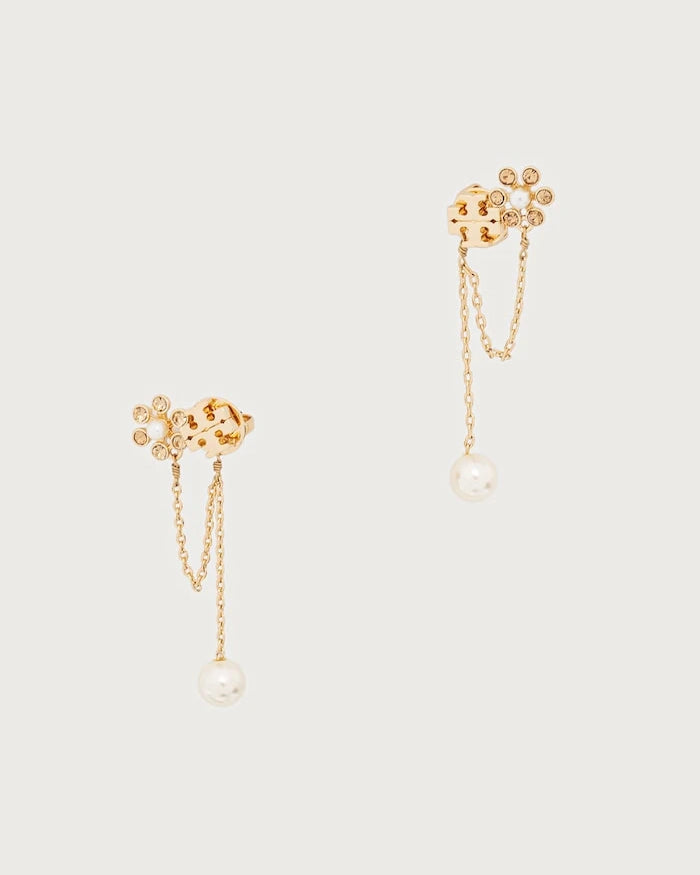 Tory Burch kadın küpeleri Moondance