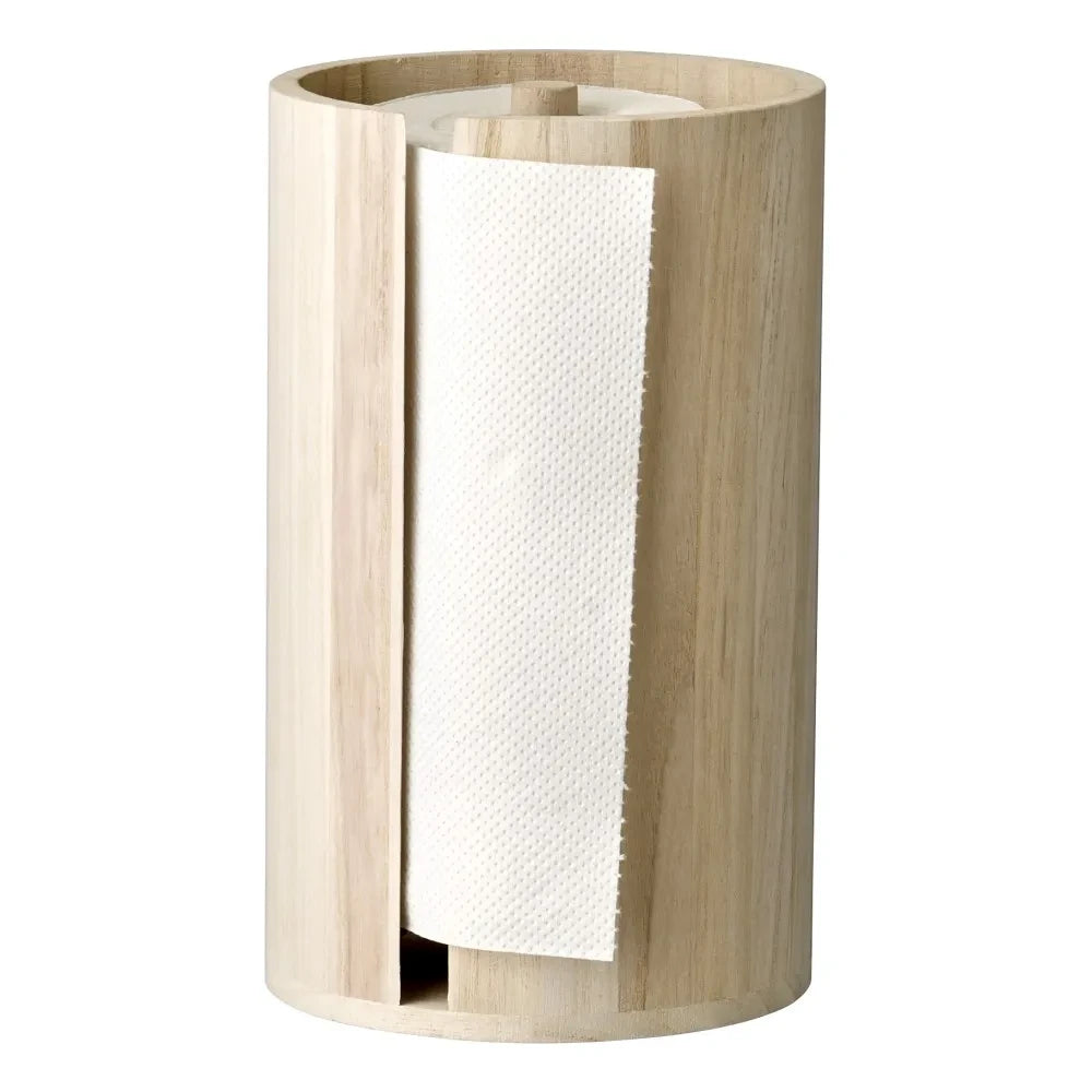 Bloomingville - Wood Kitchen Roll Holder