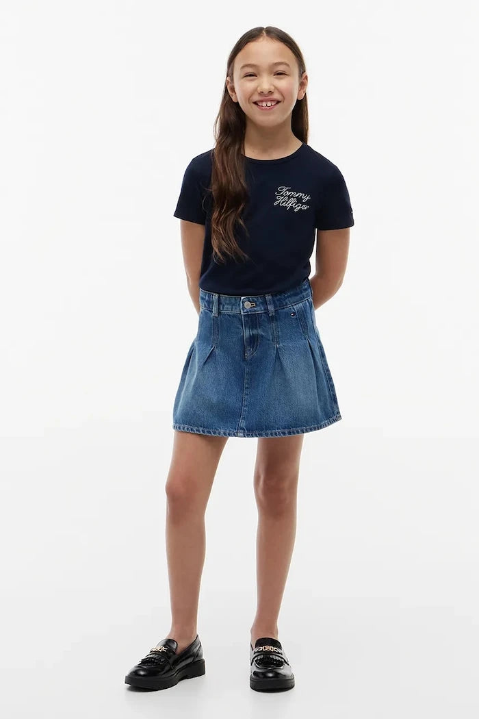 Çocuklar için pamuklu Tommy Hilfiger tişört