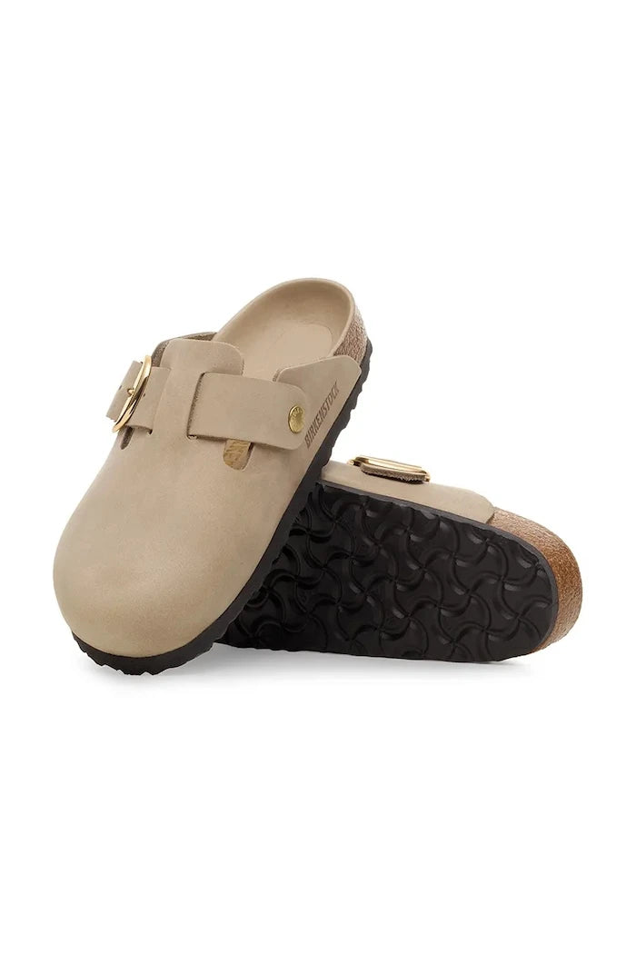 Birkenstock Boston Big Buckle Deri Terlik