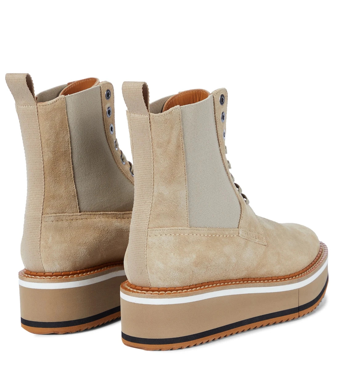 Clergerie - Brendy suede platform combat boots