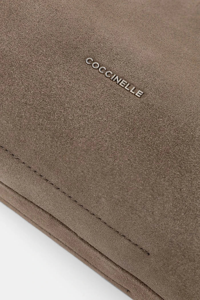 Coccinelle kadın süet çapraz çanta