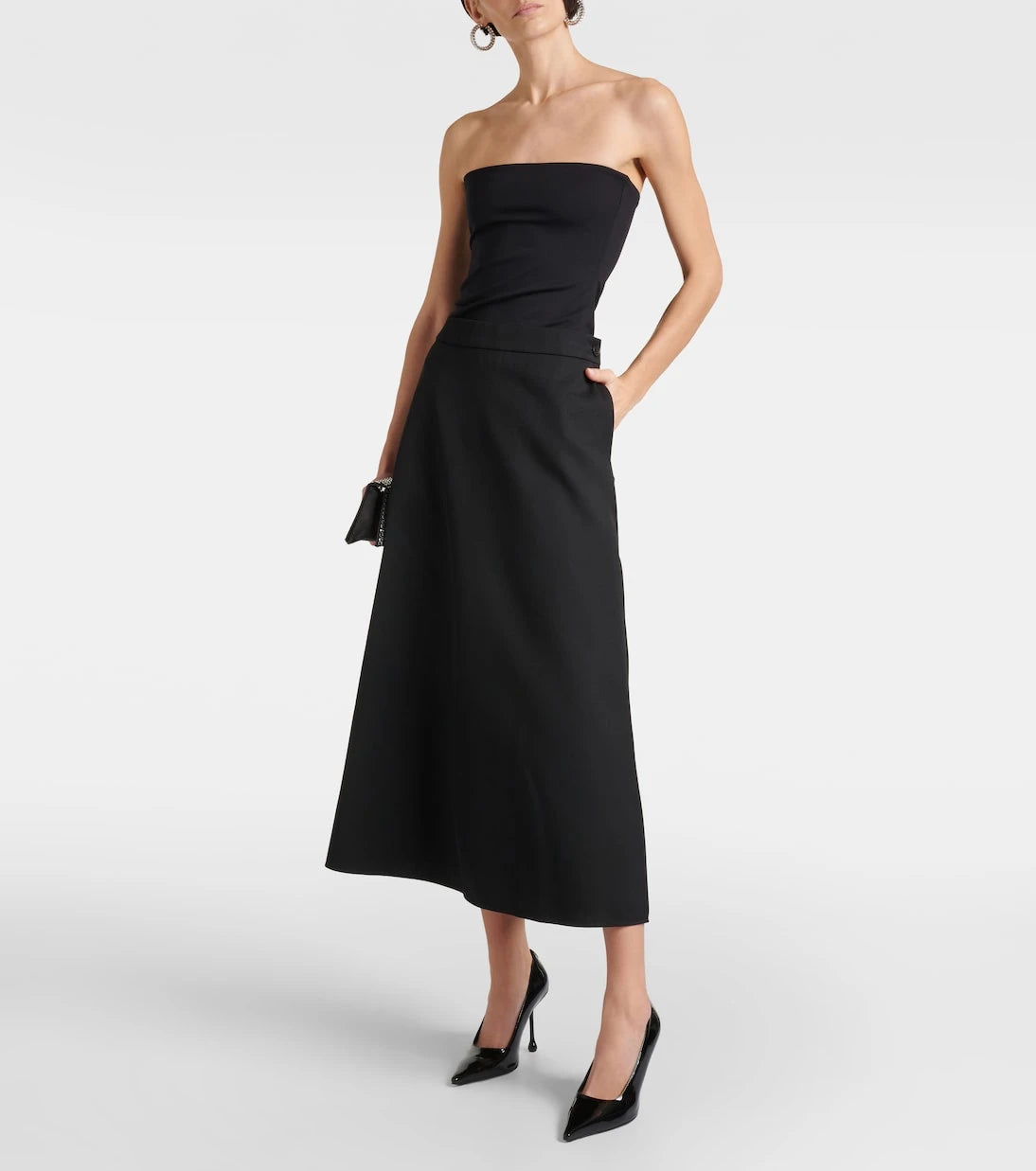 Wardrobe.NYC - Virgin wool midi skirt