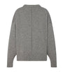 The Row Grey Ophelia Wool-Cashmere Sweater