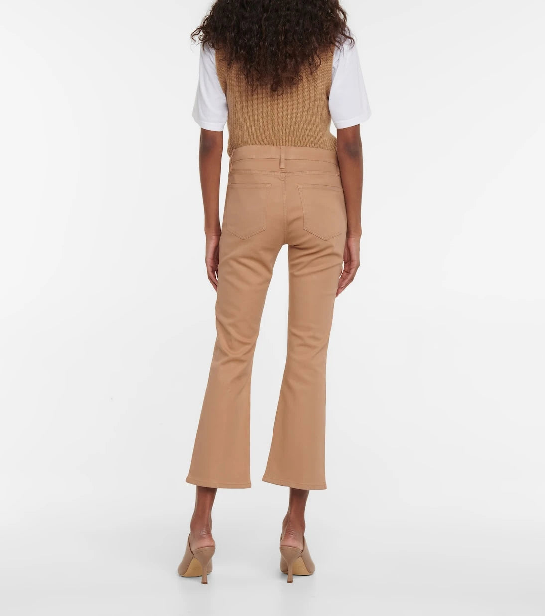 Frame - Le Crop Mini Boot mid-rise jeans