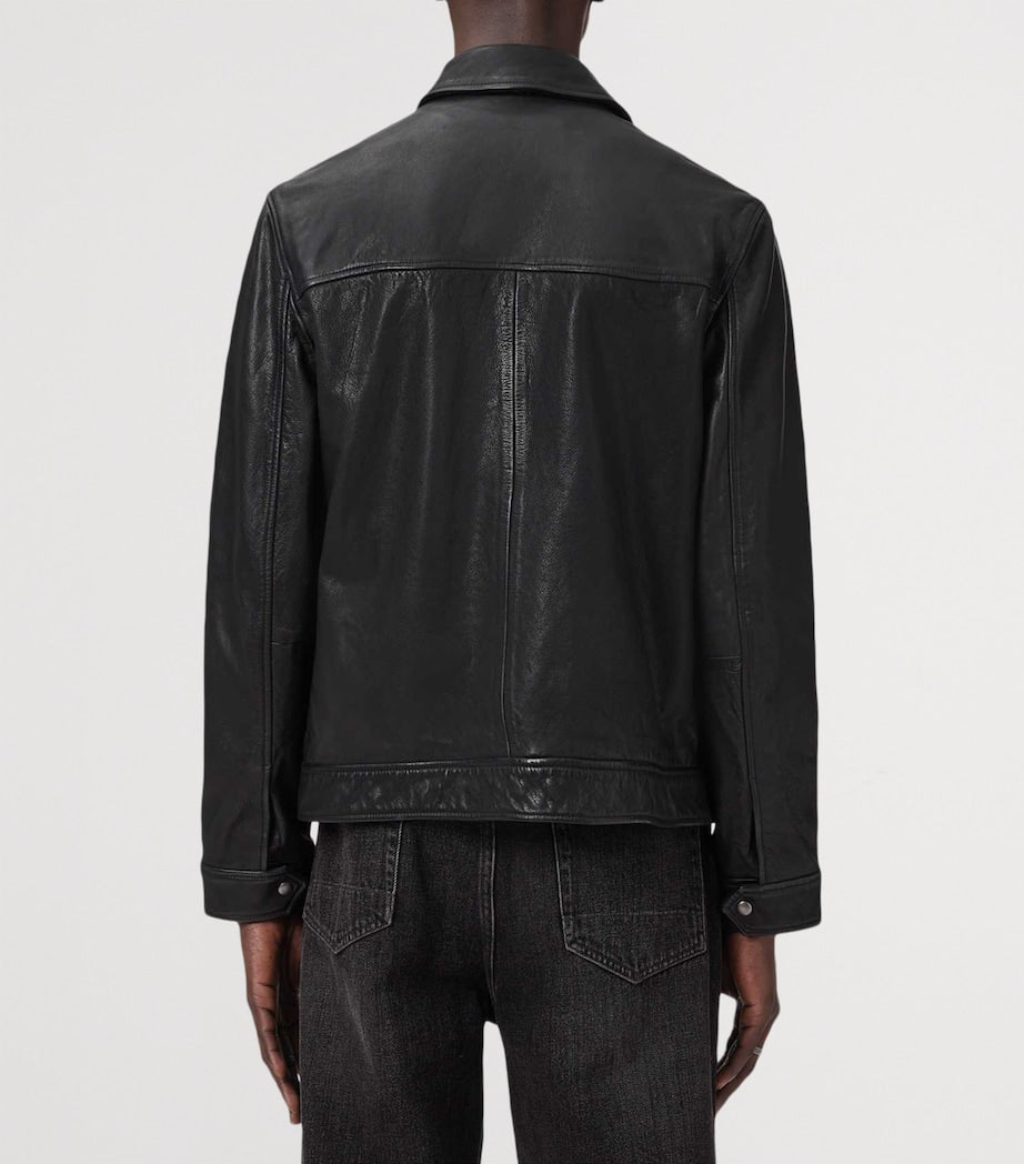 Black Nates Leather Jacket