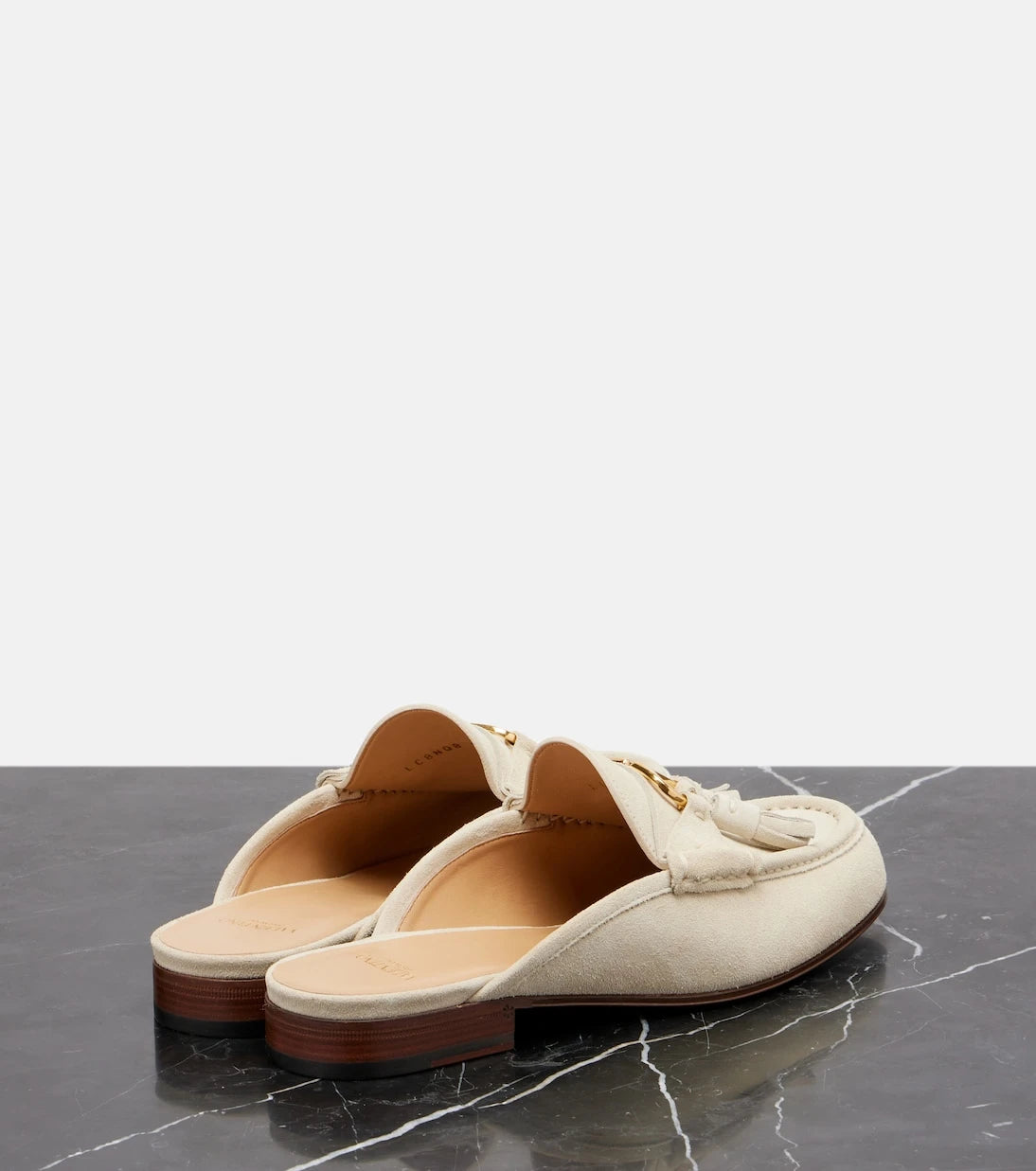Valentino Garavani - VLogo suede mules