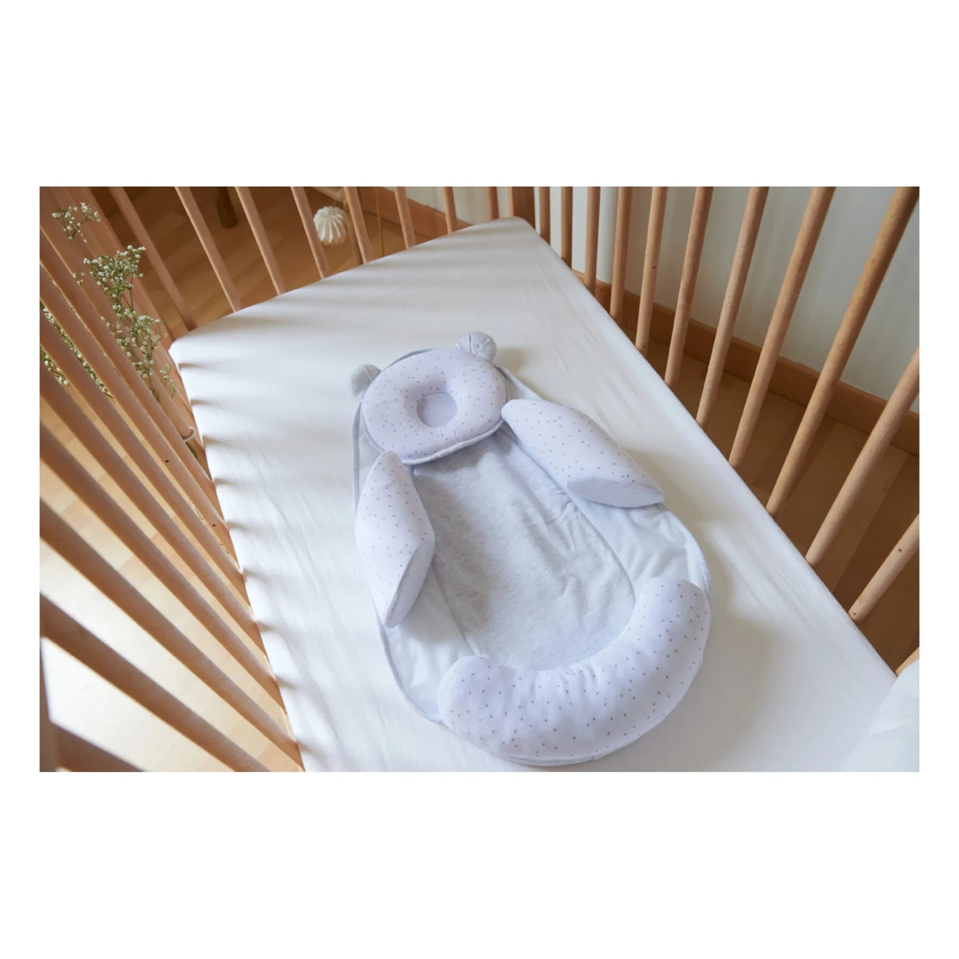 Candide - Panda Pad Premium Baby Wedge | White