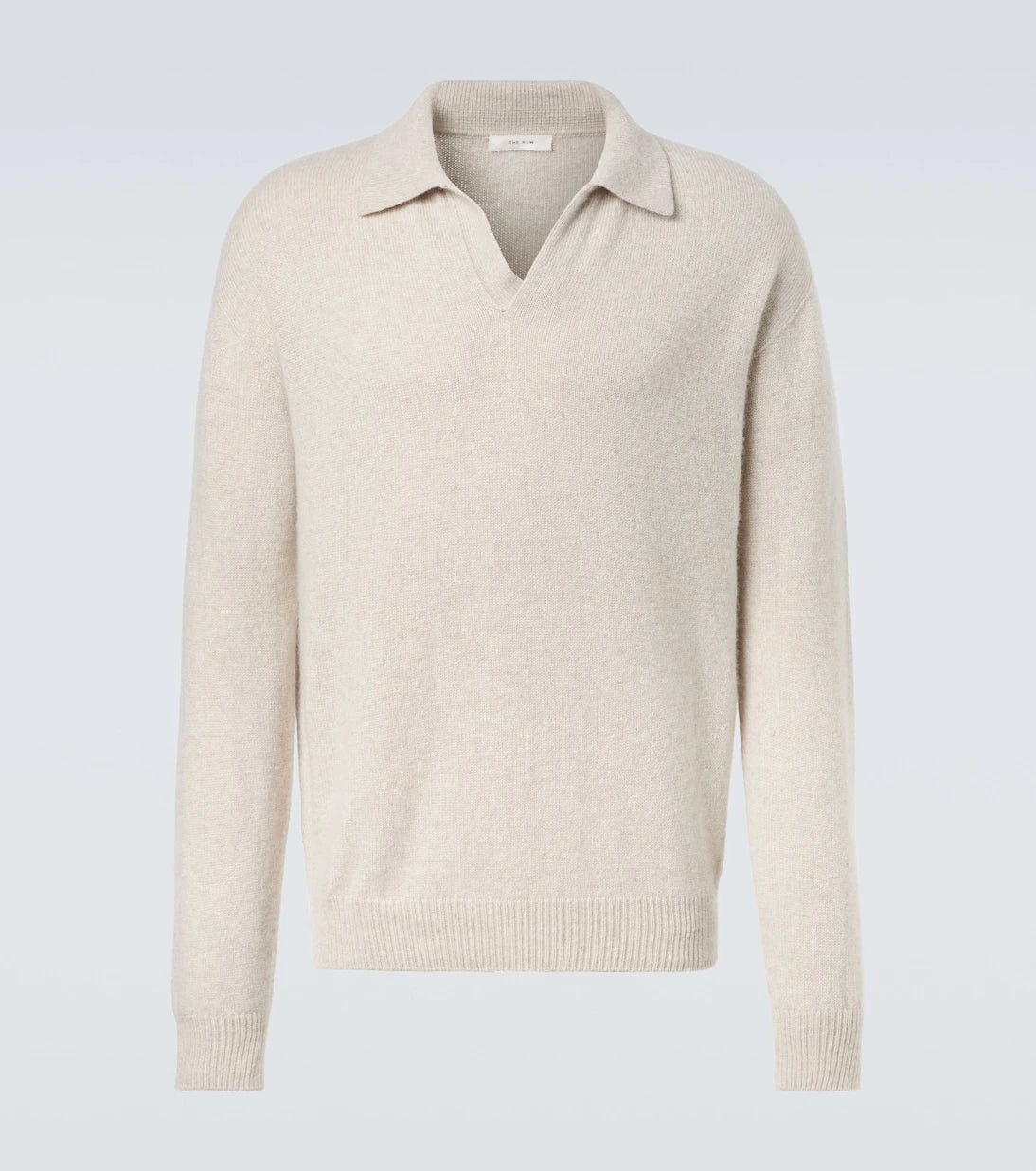 The Row - Leach cashmere polo sweater