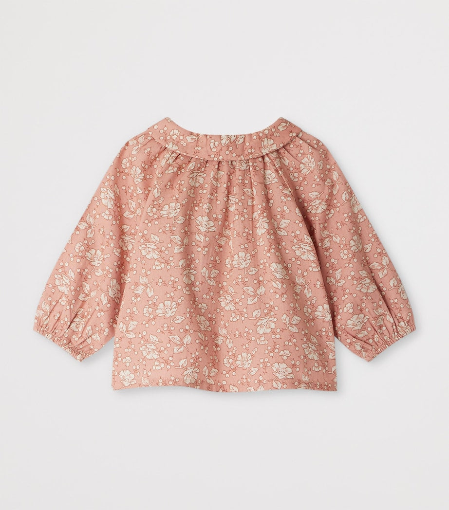 Organic Cotton Domino Blouse (24-36 Months)