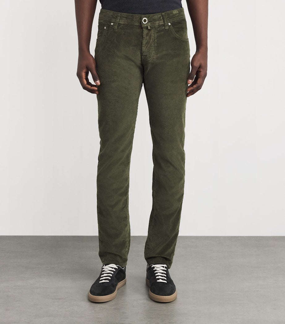 JACOB COHËN Corduroy Slim Trousers