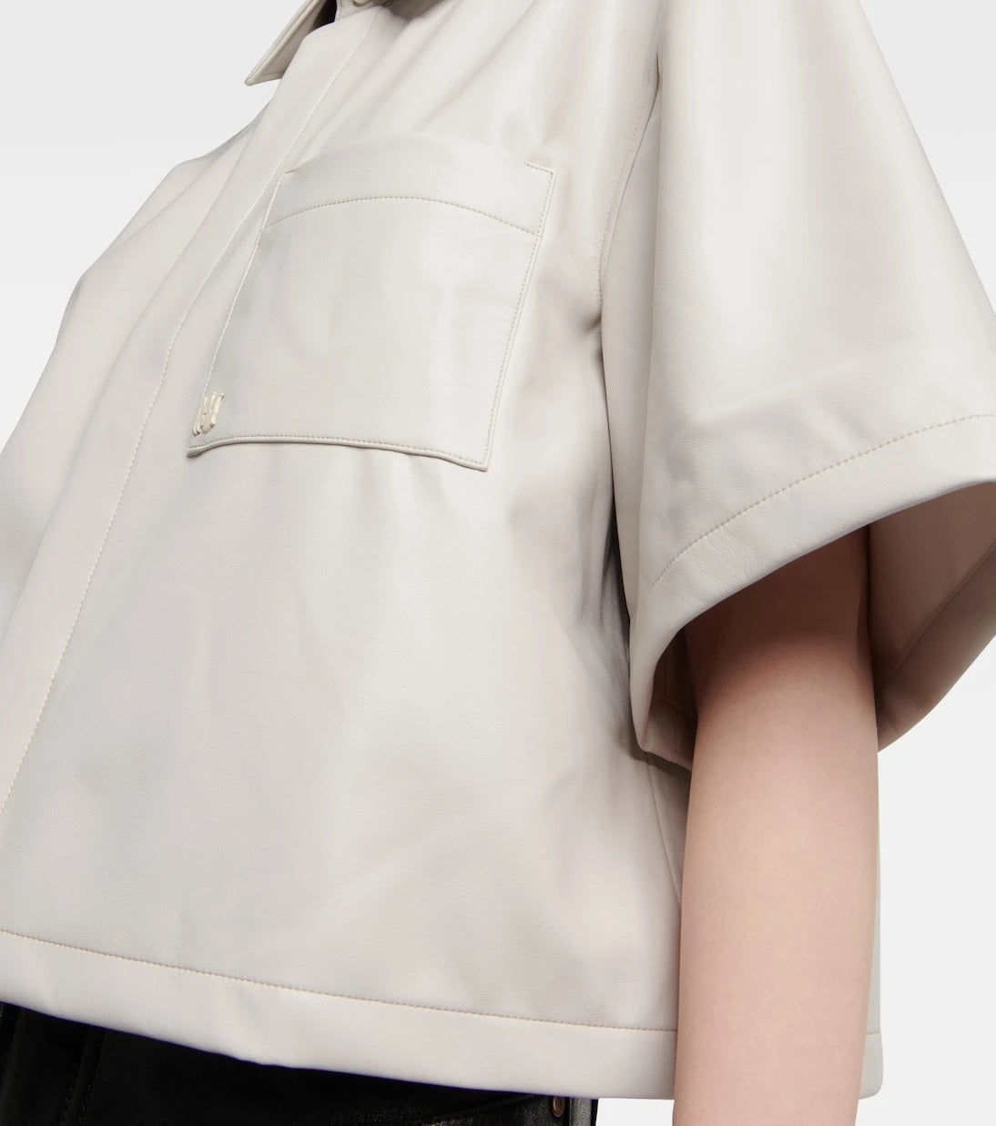 Amiri - Cropped overshirt