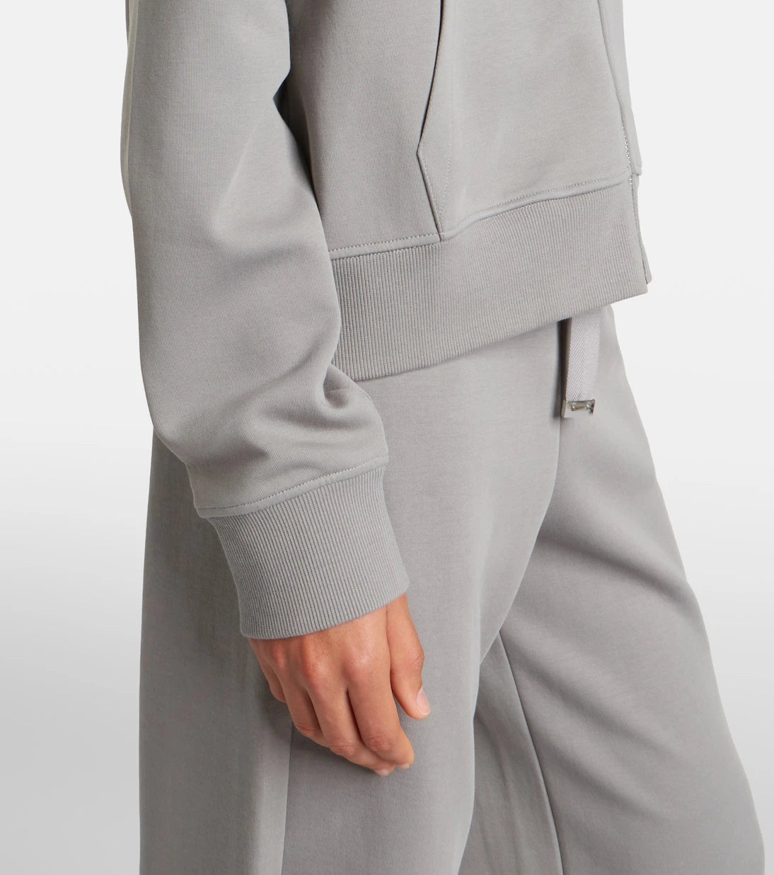 'S Max Mara - Cotton-blend jersey hoodie