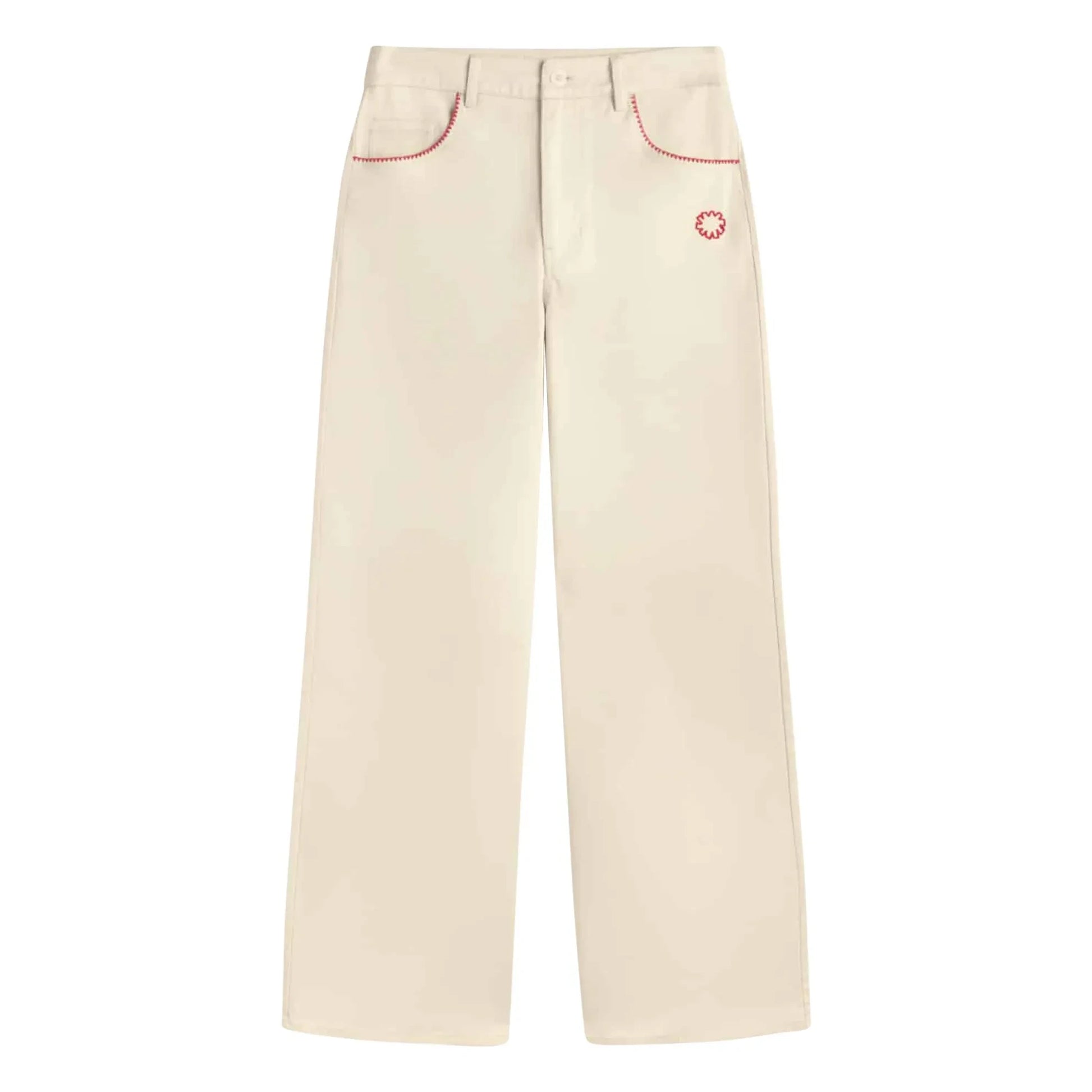 Thinking Mu - Hedda organic cotton pants | Ecru