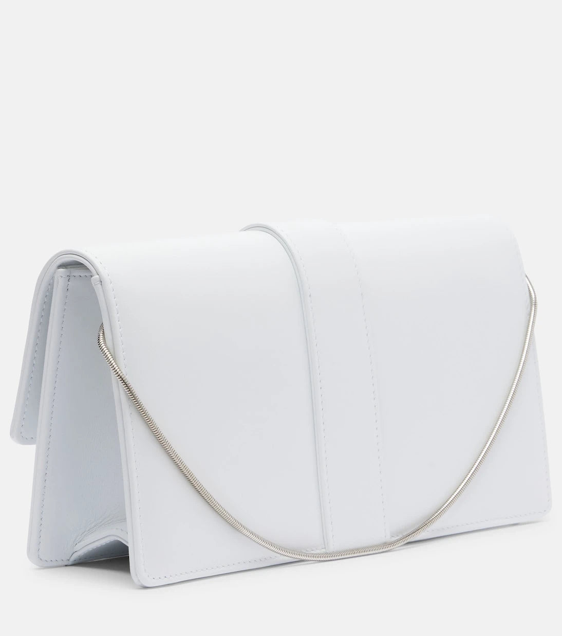 Manolo Blahnik - Maygot leather clutch