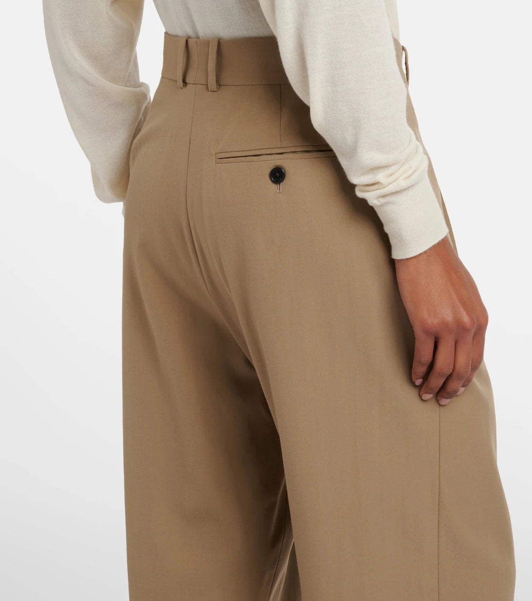 The Row - Gianni wool straight pants