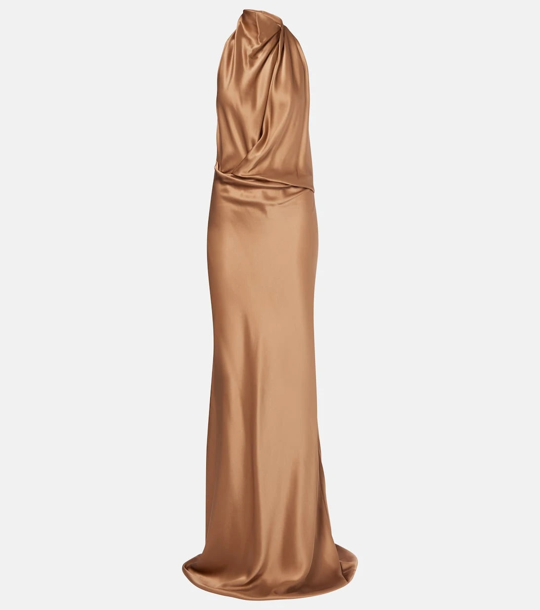 The Sei - Halterneck silk satin gown