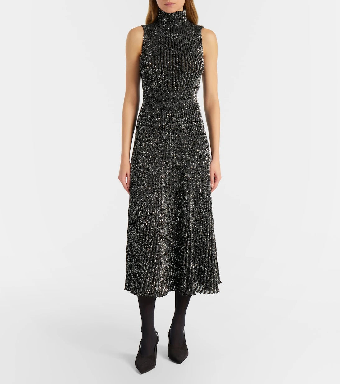 Alaïa - Sequined midi dress