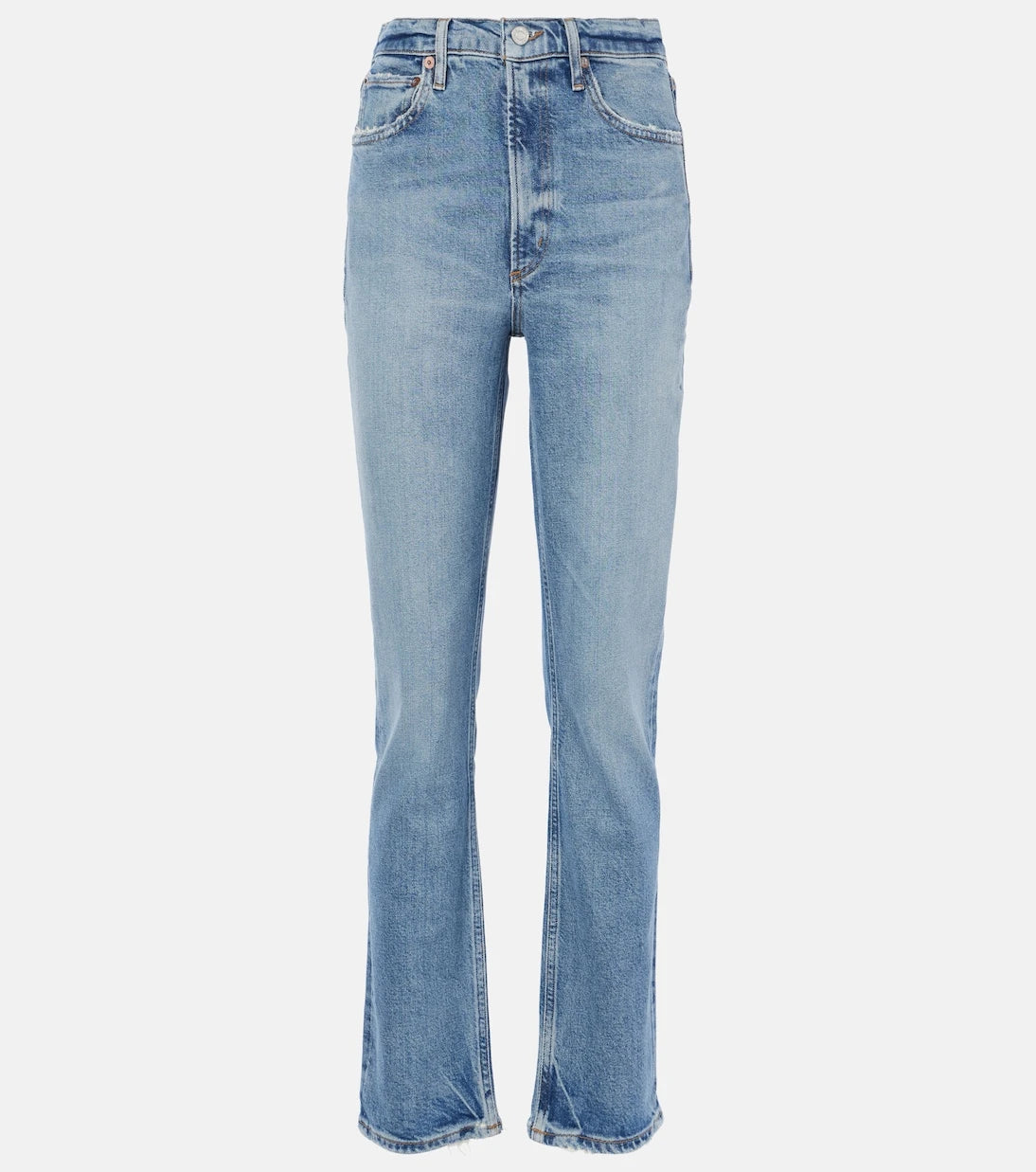 Agolde - Stovepipe high-rise straight jeans