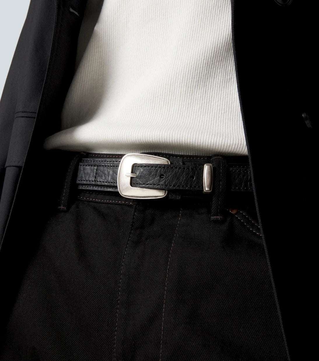 Lemaire - Layered leather belt