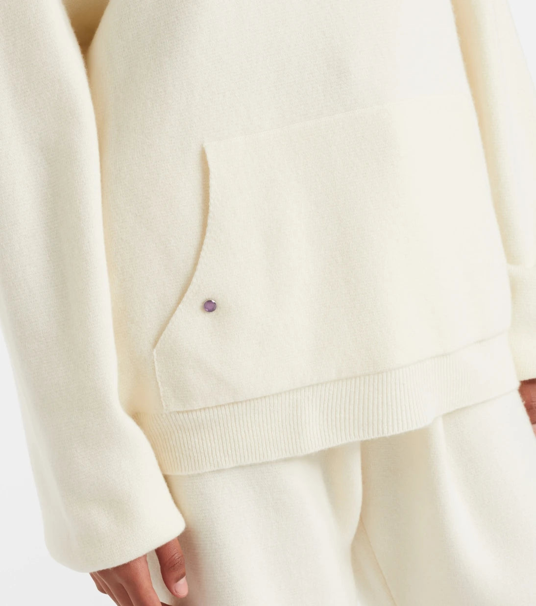 God's True Cashmere - Embellished cashmere hoodie