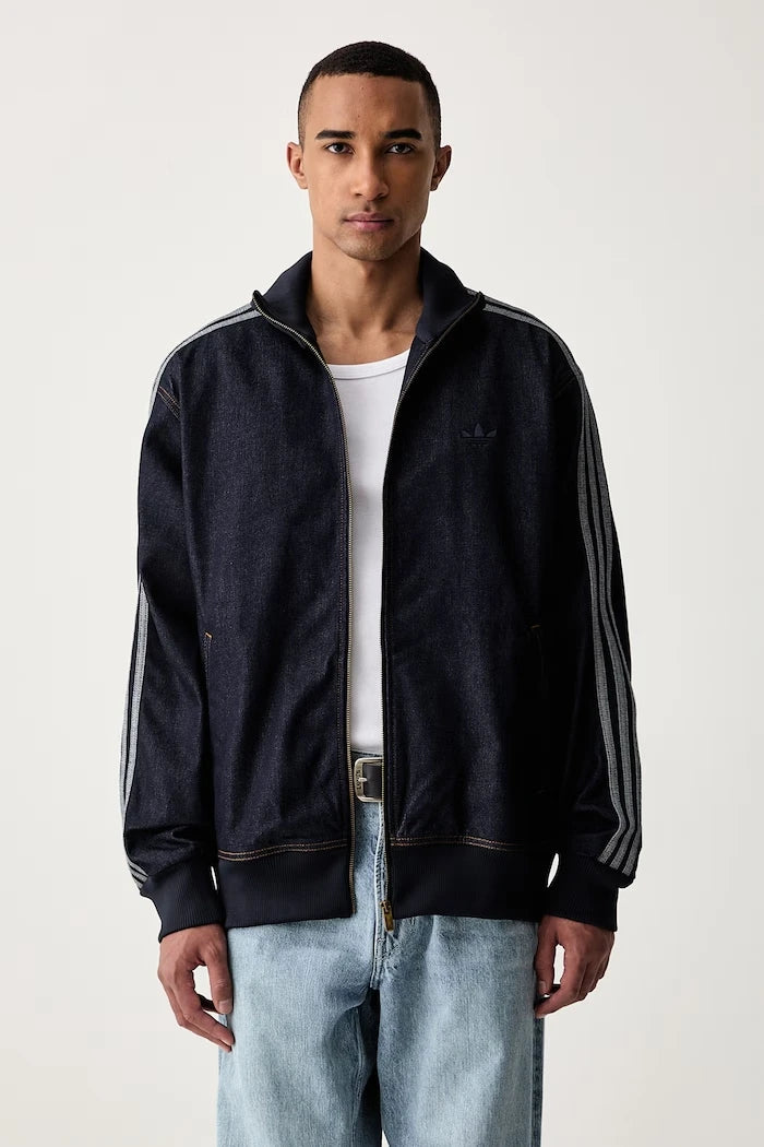 adidas Originals erkek denim ceket Firebird Adicolor Raw Denim