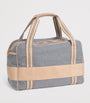 Wool Canvas Leather-Trim Gym Bag
