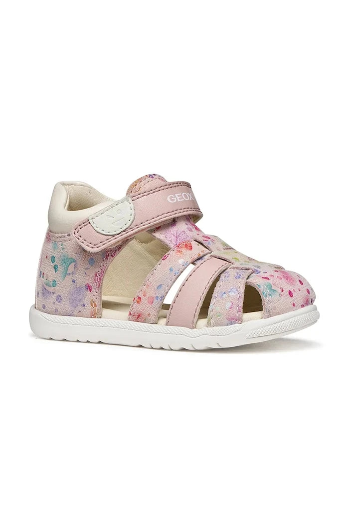 Детски сандали от кожа Geox SANDAL MACCHIA