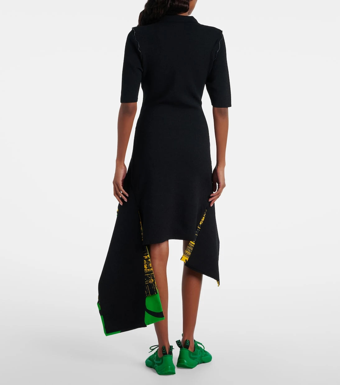 Loewe - Asimetrik midi elbise