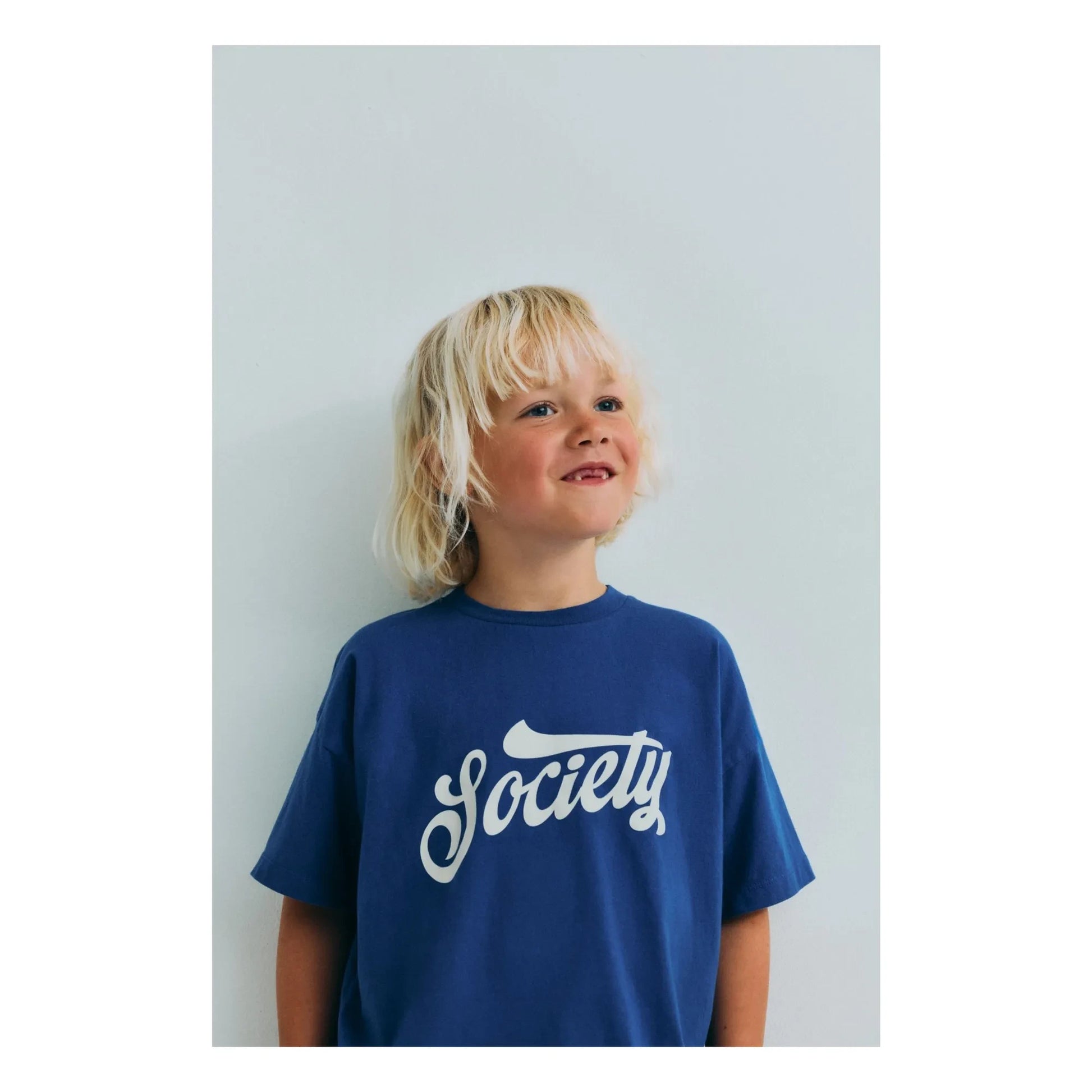 the new society - Tilo T-shirt | Blue