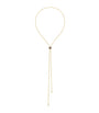 Large Yellow Gold Quatre Classique Tie Necklace