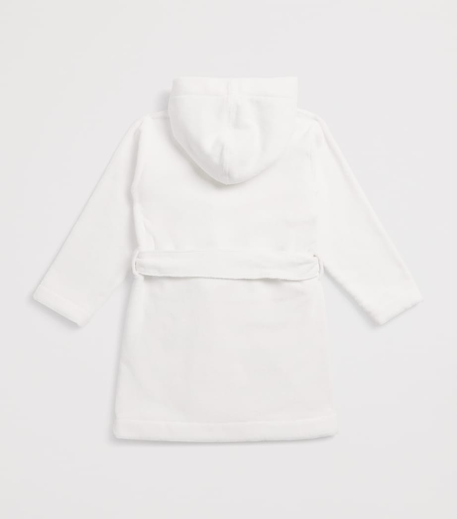 Embroidered Crown Bathrobe